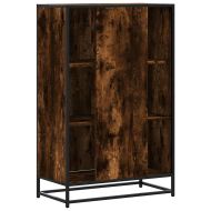 Висока етажерка опушен дъб 68x35x106,5 cm Обработено дърво