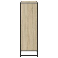 Шкаф за книги, дъб сонома, 80,5x35x107,5 см, ПДЧ