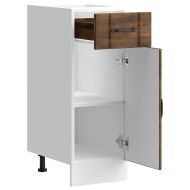 Кухненски шкаф Lucca, опушен дъб, инженерно дърво