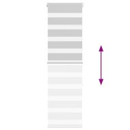 Зеброва щора 40x150 см ширина на плата 35,9 см полиестер