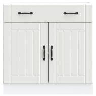 Кухненски шкаф Lucca Бяла инженерна дървесина