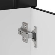 Кухненски шкаф Lucca Черно инженерно дърво