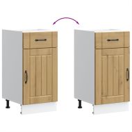 Кухненски шкаф Lucca, дъб артизан, инженерно дърво