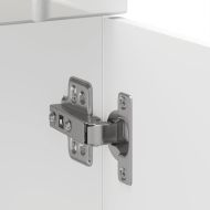 Кухненски шкаф Lucca, бял гланц, инженерно дърв