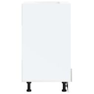 Шкаф за фурна, Lucca, бетонно сив, инженерно дърво