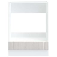 Шкаф за фурна, Lucca, сив сонома, инженерно дърво