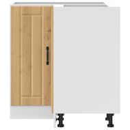 Кухненски ъглов шкаф Lucca, дъб артизан, инженерно дърво