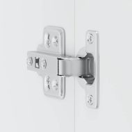 Кухненски стенен шкаф Lucca, бял гланц, инженерно дърво