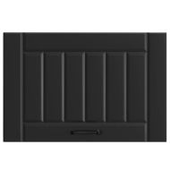 Кухненски стенен шкаф Lucca, черен, инженерно дърво