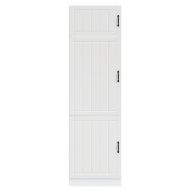 Кухненски шкаф Lucca, бял, инженерно дърво