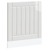 Панел за миялна машина, Lucca, бял гланц, инженерно дърво