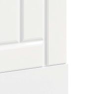 Панел за миялна машина, Lucca, бял гланц, инженерно дърво