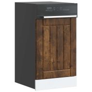 Панел за миялна машина, Lucca, опушен дъб, инженерно дърво