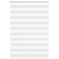 Зеброва щора бял 105x150 см Ширина на плата 100,9 см полиестер