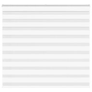 Зеброва щора бял 165x100 см Ширина на плата 160,9 см полиестер