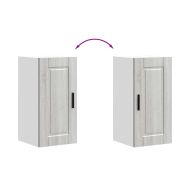 Кухненски стенен шкаф Porto, сив сонома, инженерно дърво