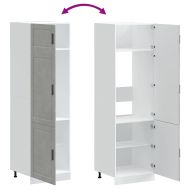 Кухненски шкаф Porto, бетонно сив, инженерно дърво