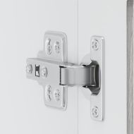 Кухненски стенен шкаф със стъклена врата Porto сив сонома