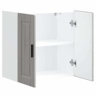 Кухненски стенен шкаф Porto, сив сонома, инженерно дърво