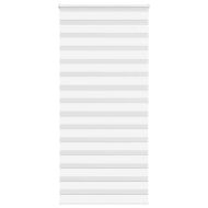 Зеброва щора бял 105x200 см Ширина на плата 100,9 см полиестер