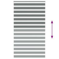 Зеброва щора 125x200 см Ширина на плата 120,9 см Полиестер