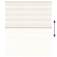 Зеброва щора 125x100 см Ширина на плата 120,9 см Полиестер