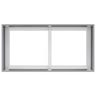 Кашпа, 80x40x40 см, поцинкована стомана