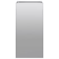 Кашпа, 40x40x80 см, поцинкована стомана