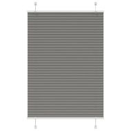 Плисирана щора Антрацит 100x100 cm Ширина на плата 99,4 cm