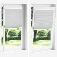 Плисирана щора Антрацит 120x200 cm Ширина на плата 119,4 cm