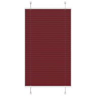 Плисирана щора Бордо червено 80x150 cm Ширина на плата 79,4 cm