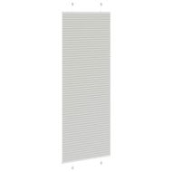 Плисирана щора Светло сиво 75x200 cm Ширина на плата 74,4 cm
