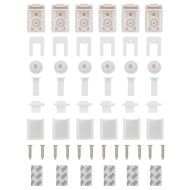 Плисирана щора Светло сиво 115x200 cm Ширина на плата 114,4 cm