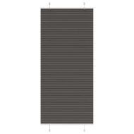 Плисирана щора черна 90x200 cm Ширина на плата 89,4 cm