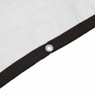 Прозрачен брезент с капси 3x3 м, полиетилен