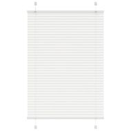 Плисирана щора бяла 85x100 cm Ширина на плата 84,4 cm Полиестер