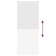 Ролетна щора за баня 110x240 см Ширина на плата 106 см