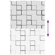 Ролетна щора за баня 150x240 см Ширина на плата 146 см