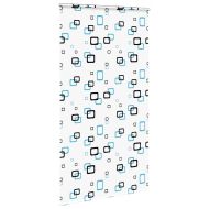Ролетна щора за душ с касета 120x240 см Ширина на плата 116 см