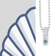 Ролетна щора за душ с касета 70x240 см Ширина на плата 66 см