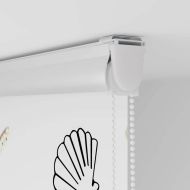 Ролетна щора за душ с касета 150x240 см Ширина на плата 146 см