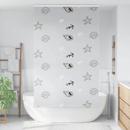 Ролетна щора за душ с касета 140x240 см Ширина на плата 136 см