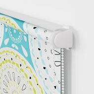 Ролетна щора за душ с касета 110x240 см Ширина на плата 106 см