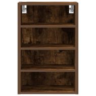 Висящ шкаф "Рига" опушен дъб 40x29,5x60 см Инженерно дърво