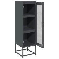 Висока дъска антрацит 36x39x123 cm Студено валцувана стомана