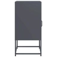Нощно шкафче Антрацит 36x39x78 cm Студено валцувана стомана