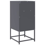 Нощно шкафче Антрацит 36x39x78 cm Студено валцувана стомана