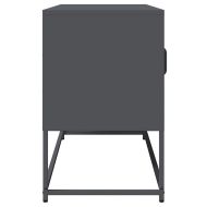 ТВ шкаф Антрацит 100,5x39x60,5 cm Студено валцувана стомана