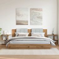 Нощни шкафчета, 2 бр, 50x30x51,5 см, инженерно дърво