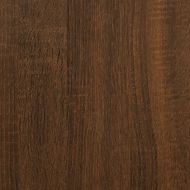 Стенни рафтове за кубчета 4 бр. кафяв дъб 30x15x30 cm